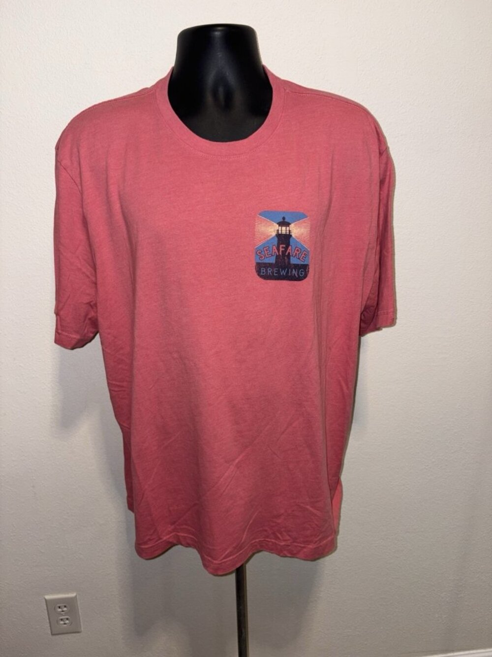 Izod Saltwater Relaxed Classics Men XXL Shirt Long Sleeve Sea Fare Brewing